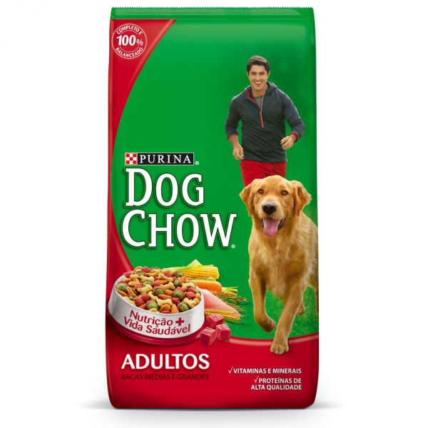 Ração Dog Chow Adulto Raças Médias e Grandes 3Kg